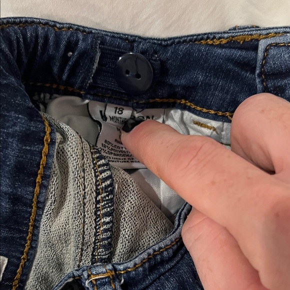 Hudson Jeans Dark Blue Kids Denim - Picture 2 of 4